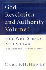 God, Revelation & Authority, 6 Volumes