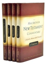 Pastoral Epistles Commentary Set, 4 Volumes: The MacArthur New Testament Commentary