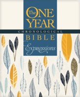 NLT One Year Chronological Bible  Creative Expressions, Softcover