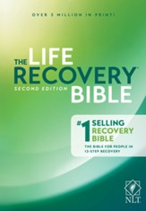 NLT The Life Recovery Bible, Hardcover - Slightly Imperfect