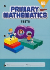 Primary Mathematics Tests 6B (Standards Edition)