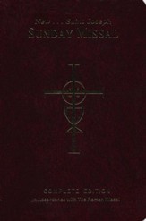 New...Saint Joseph Sunday Missal, Complete Edition