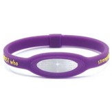 iPower Bracelet, Purple, Medium