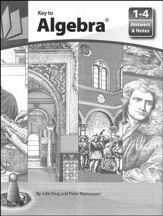 Answers and Notes for Books 1-4 Key to Algebra