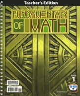 BJU Press Fundamentals of Math Grade 7 Teacher's Edition (2nd Edition)