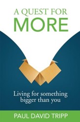 A Quest for More: Living for Something Bigger than You - eBook
