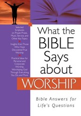 What the Bible Says about Worship - eBook