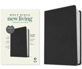 NLT Premium Value Bible, Giant  Print, Filament-Enabled--soft leather-look, black