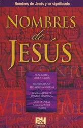 Nombres de Jesus Folleto (Names of Jesus, Pamphlet)