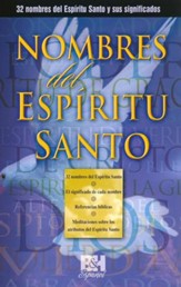 Nombres del Espíritu Santo, Pamfleto  (Names of the Holy Spirit Pamphlet)