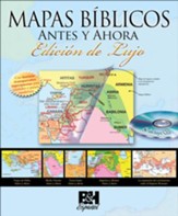 Mapas Bíblicos Antes y Ahora Edición de Lujo (Then and Now Bible Maps Deluxe Edition)