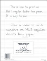 Regular Notebook Paper (500 Sheets; Grades 2-3)