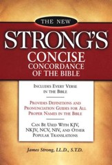 New Strong's Concise Concordance --Damaged