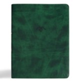 CSB Men of Character Bible, Revised and Updated, Forest LeatherTouch