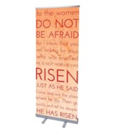 Holy Words Easter (31 inch x 79 inch) RollUp Banner