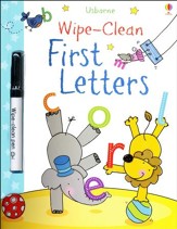 Usborne Wipe-Clean: First Letters
