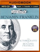 The Autobiography of Benjamin Franklin - unabridged audiobook on MP3-CD