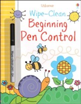 Usborne Wipe-Clean: Beginning Pen Control