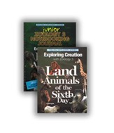 Exploring Creation with Zoology 3: Land Animals of the  Sixth Day Advantage Set (Junior Notebooking Journal)