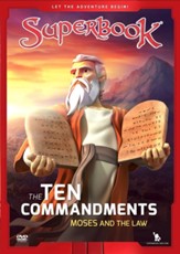 Superbook: The Ten Commandments, Moses and the Law, DVD