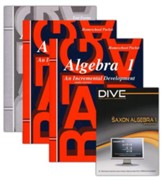 Saxon Algebra 1 Kit & DIVE CD-ROM, 3rd Edition