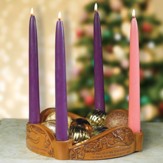 Glory to God Advent Wreath with Candles