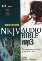 NKJV Complete Audio Bible on  MP3-voice only