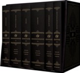 ESV Reader's Bible, Six-Volume Set--black cloth over board with verse numbers and permanent slipcase