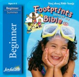 Footprints through the Bible Beginner (ages 4 & 5) Audio CD