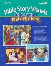 2s & 3s Little Feet Walk His Way Extra Bible Story Lesson Guide