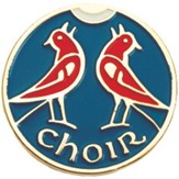 Enameled Choir Lapel Pin