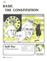 The Constitution Self-Pac 134, Grades 9-12