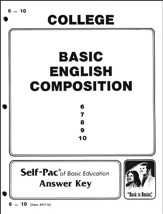 Basic English Composition Key 6-10