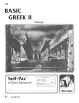 Greek Self-Pac 13, Grade 9-12