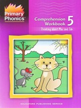 Primary Phonics: Thinking About Mac & Tab, Workbook 5  (Homeschool Edition)