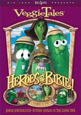 Heroes of the Bible: David & Goliath, Esther, and  Daniel in the Lions' Den, VeggieTales DVD