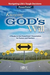 Knowing God's Will PowerPoint Presentation CD