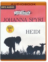 Heidi - unabridged audio book edition on MP3-CD