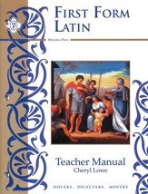 First Form Latin Teacher Manual with Answer Key For Workbook and Tests
