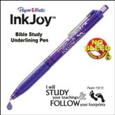 Inkjoy, Bible Study Pen, Violet