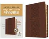 NTV Santa Biblia, Edición Compacta Letra Grande, Brown, Indexed