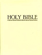King James Version Bible: Blue Ribbon Family Edition (Ivory) - Slightly Imperfect