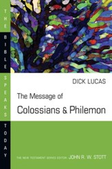 The Message of Colossians & Philemon - eBook