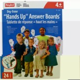 Hands-Up Dry Erase Answer Boards (Package of 24)