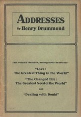 Addresses by Henry Drummond / Digital original - eBook