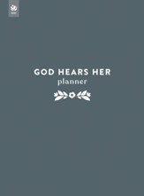 God Hears Her - Undated weekly planner