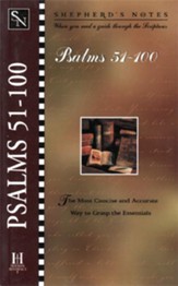 Shepherd's Notes on Psalms 51-100 - eBook