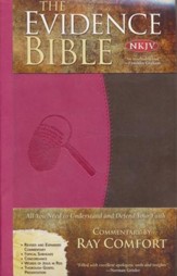 NKJV Evidence Bible, Duo-Tone Pink/brown