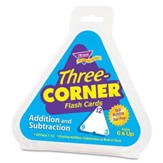 Three-Corner Flash Cards (Addition and Subtraction)