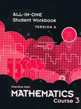 Prentice Hall Mathematics Grade 8 (Course 3) Student  Workbook